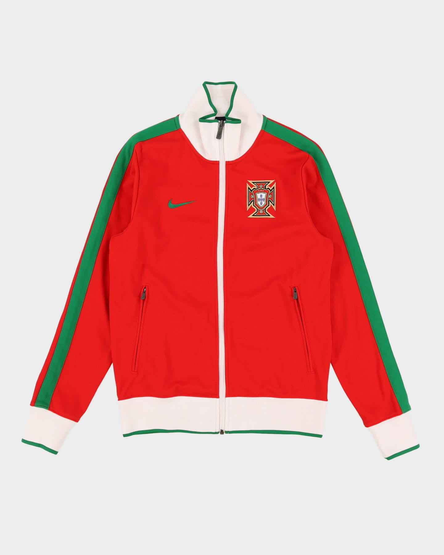 00s Nike Portugal Red / Green Track Jacket - S – Rokit