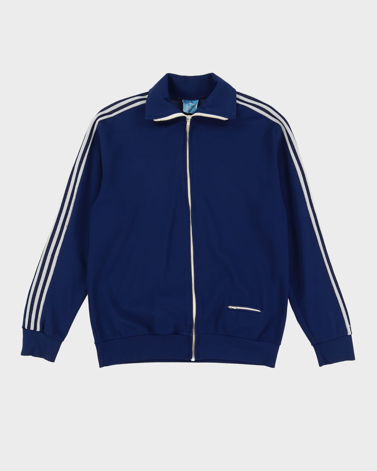 70s Adidas Navy Track Jacket - L – Rokit
