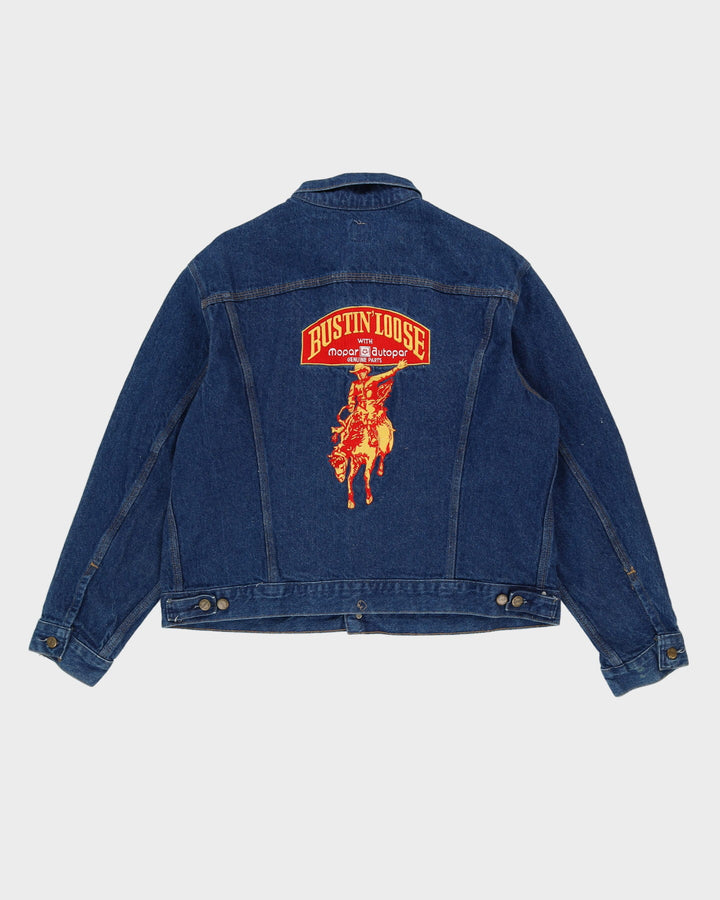 Vintage 90s Carhartt Navy Denim Jacket - XL