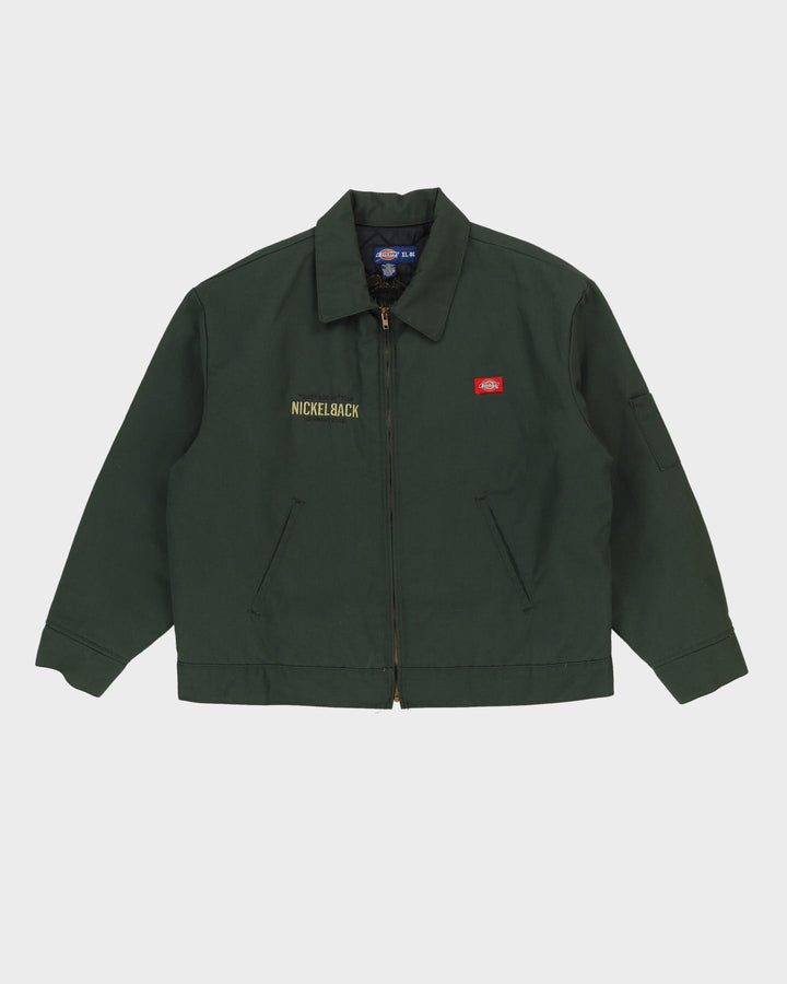 2002 Dickes Nickleback Silver Side Up Tour Work Jacket - XL