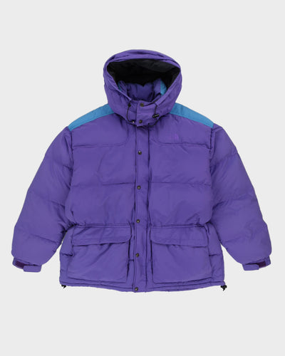 00s The North Face Purple Puffer Jacket - XL