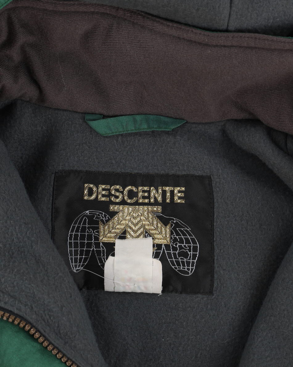 Vintage 90s Descente Green Ski Jacket - XL