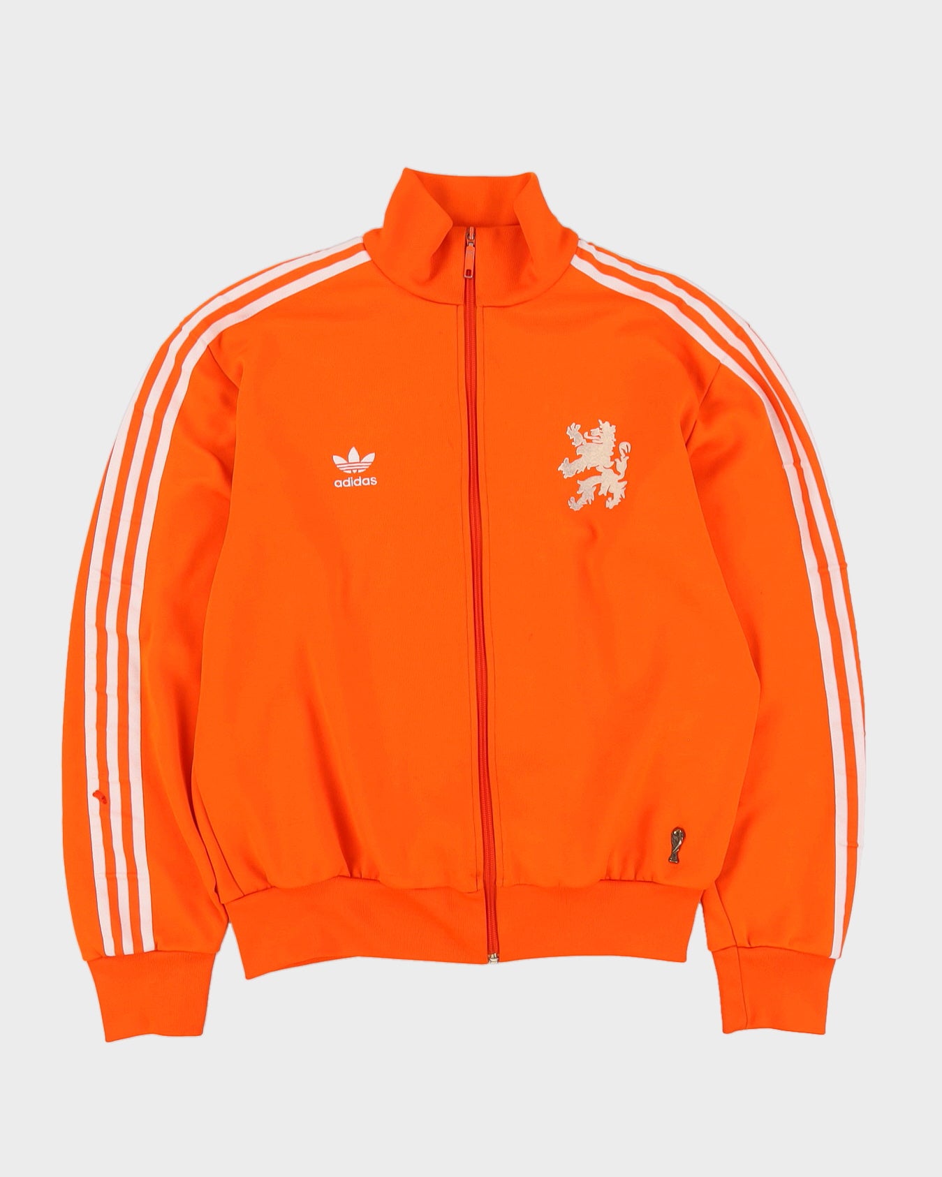 Ijveraar Dialoog Schandalig Adidas Orange 1974 Repro Holland Netherlands Orange Track Jacket - L – Rokit