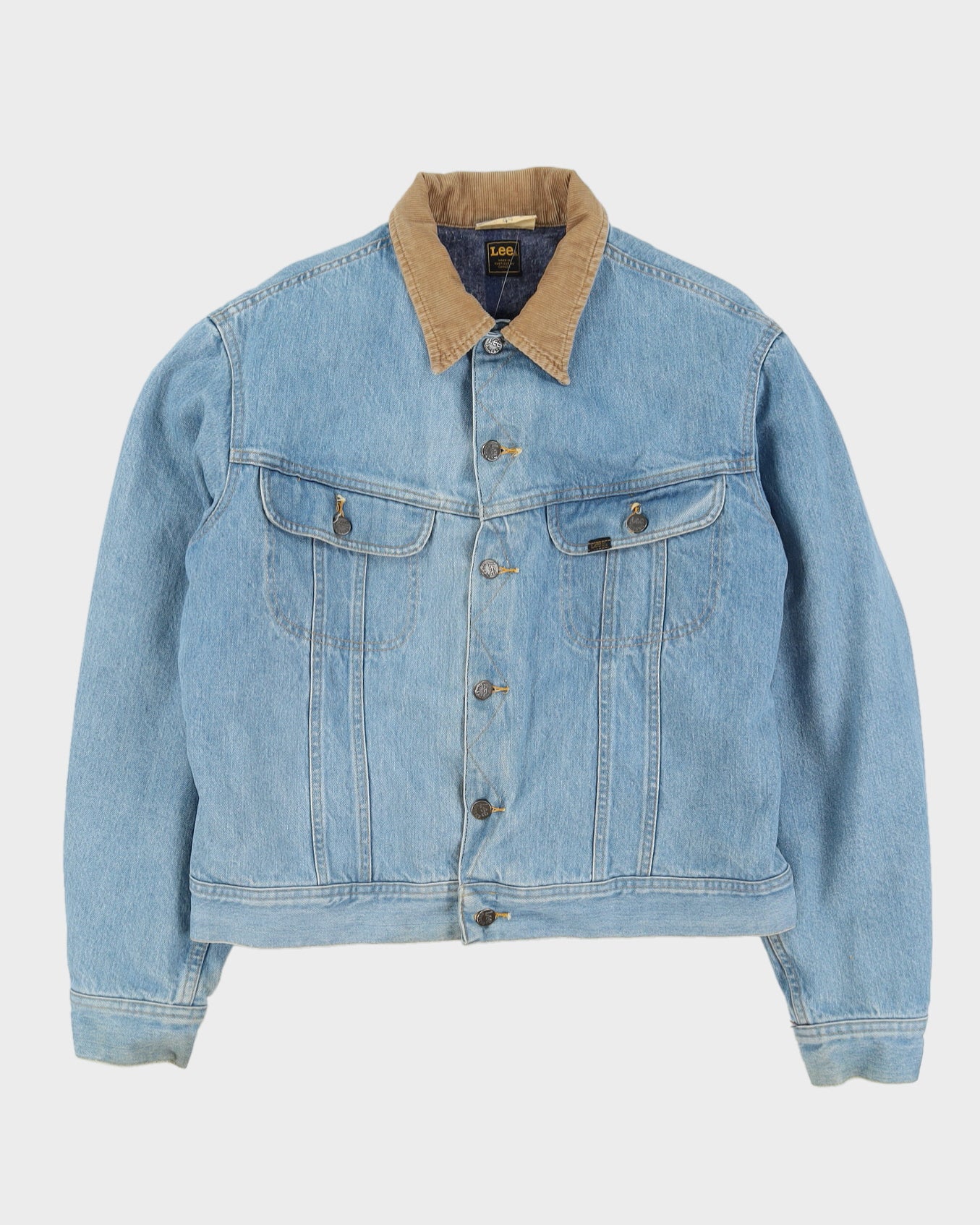 vintage 80s Lee denim jacket Vintage 80s Lee Riders Blue Denim 