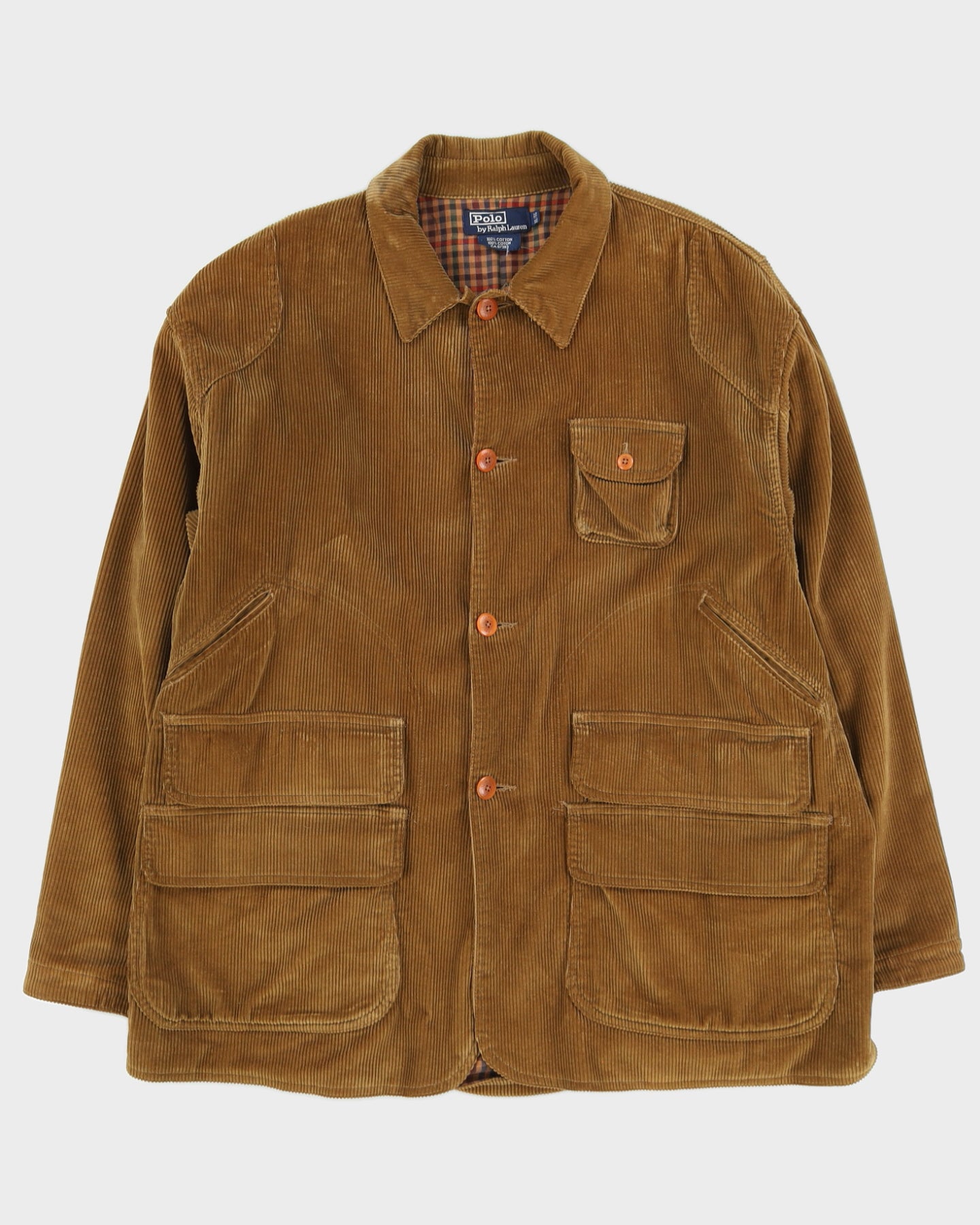 Polo Ralph Lauren Brown Cord Jacket - XXL – Rokit