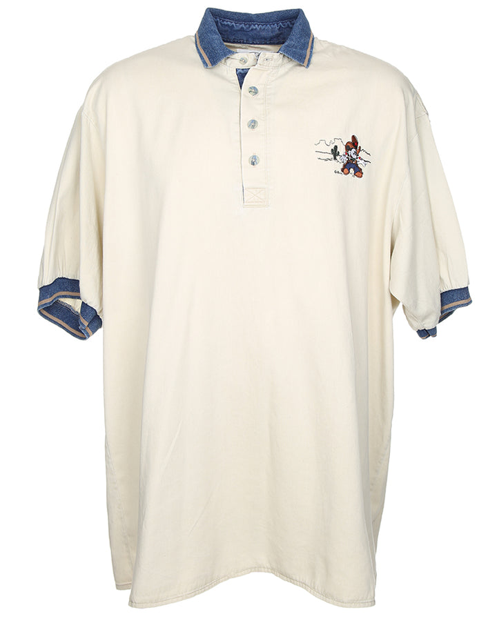 Vintage Mickey Mouse Disney Logo - XL