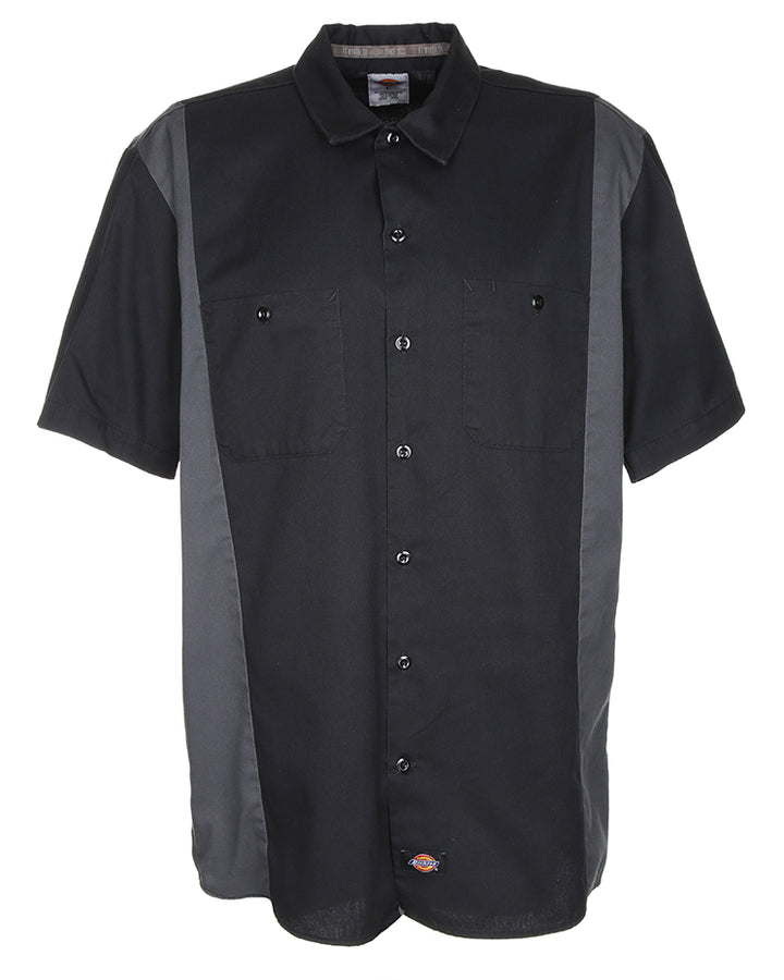 Vintage Dickies panelled work shirt - L