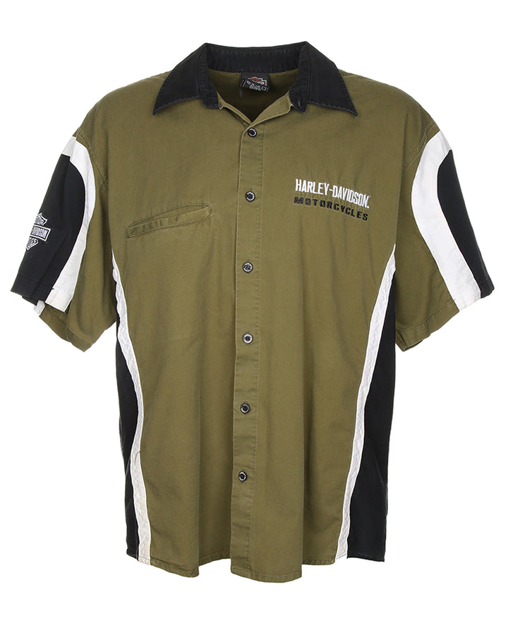 Vintage Harley Davidson work shirt - XXL