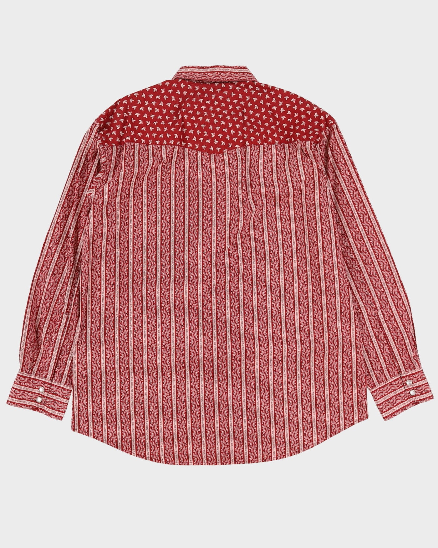 Vintage Tommy Hilfiger Red Western Shirt - XL