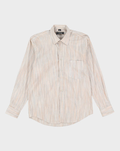 90s Versace Striped Shirt - L