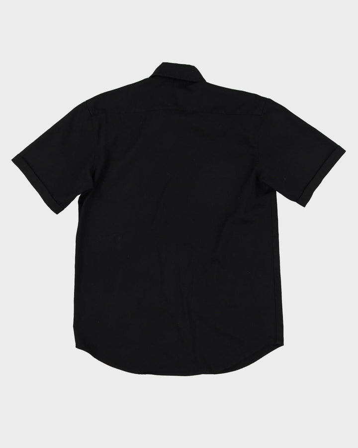 Dickies Black Short-Sleeve Western Work Shirt - M