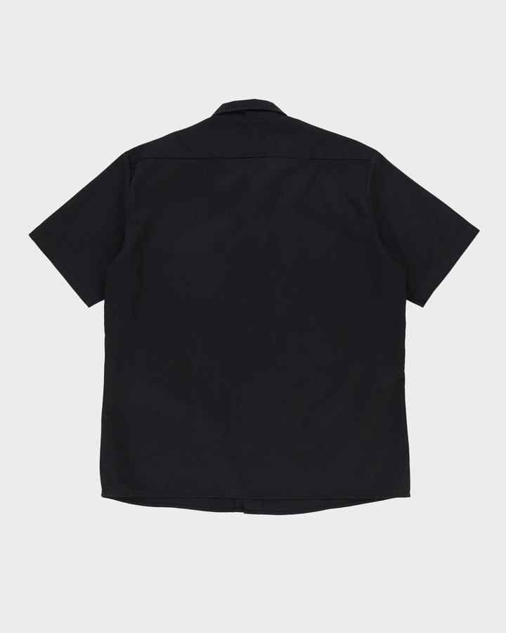 Dickies Black Short-Sleeve Work Shirt - XL