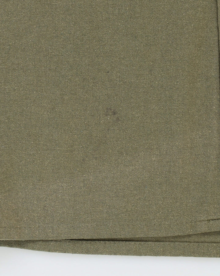 Vintage 70s Green Double Pocket Flannel Shirt - L