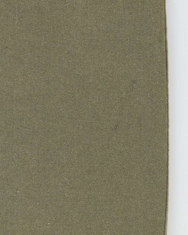 Vintage 70s Green Double Pocket Flannel Shirt - L