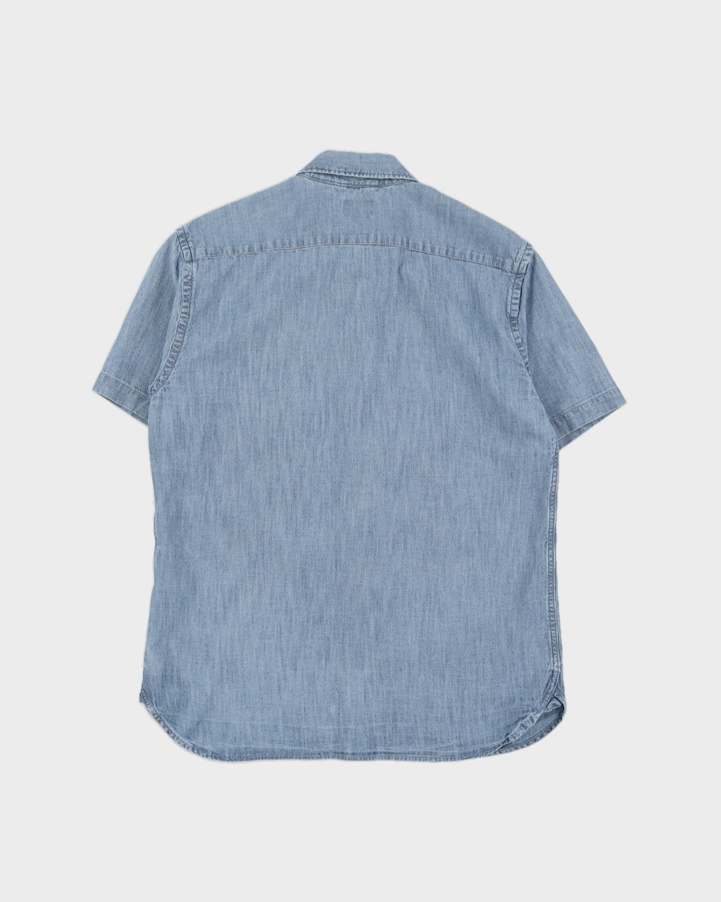 Levi's Blue Denim Short Sleeve Shirt - S