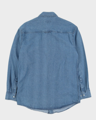 Dakota Blue Denim Long Sleeve Shirt - L