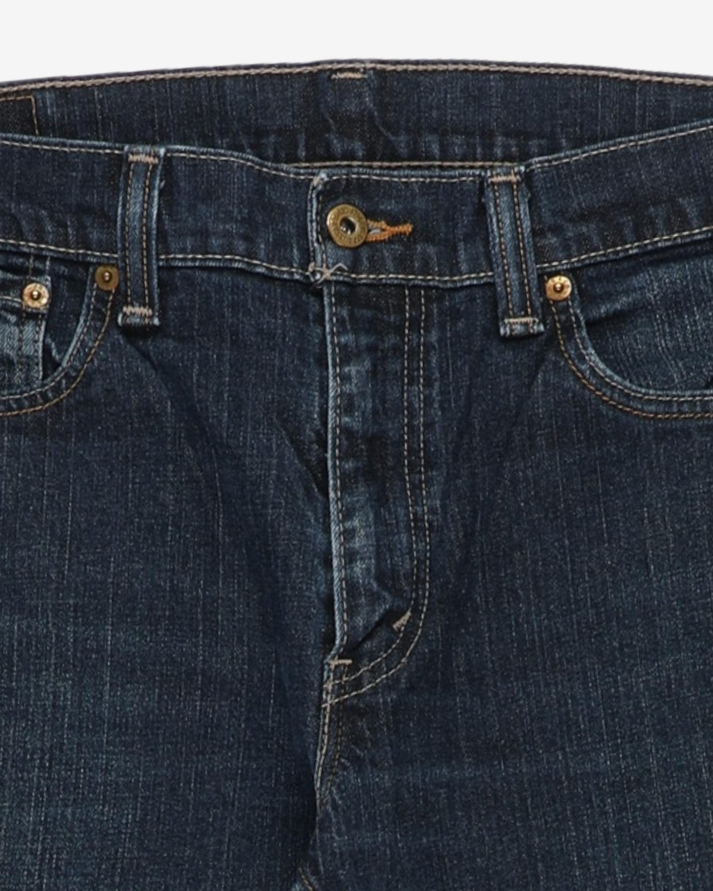 Levi's 505 Denim Dark Blue Jeans - W35 L30
