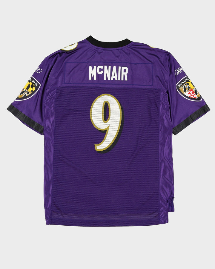 Reebok Steve McNair #9 Baltimore Ravens NFL Jersey - L
