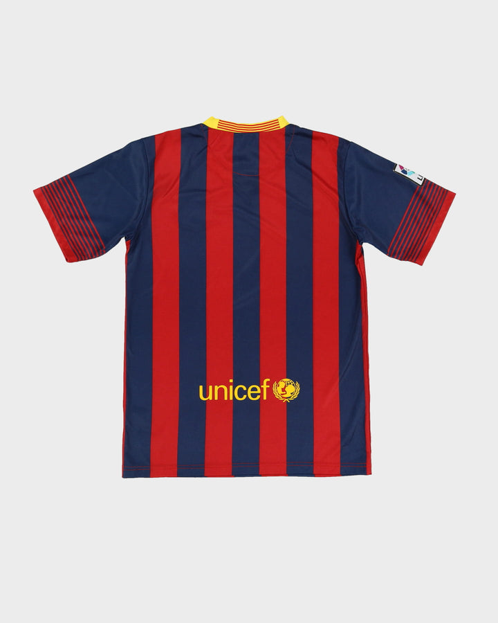 Nike Barcelona Home Football Shirt / Jersey - S