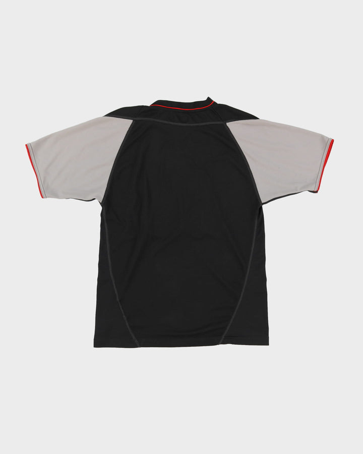 Reebok Liverpool 2002-03 Black / Grey Away Football Shirt / Jersey - XS