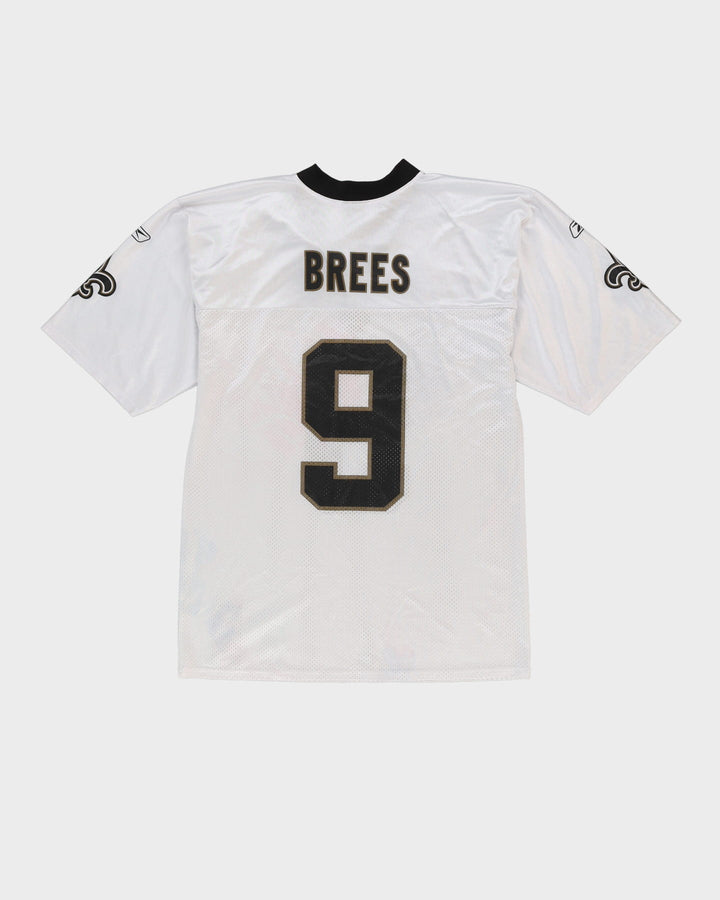 Drew Brees #9 New Orleans Saints White NFL American Football Jersey - M