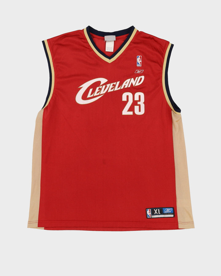 00s LeBron James #23 Cleveland Cavaliers NBA Basketball Jersey - XL