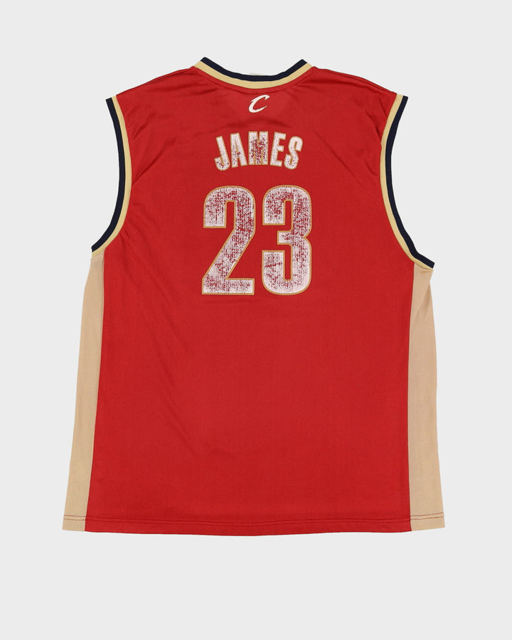 00s LeBron James #23 Cleveland Cavaliers NBA Basketball Jersey - XL