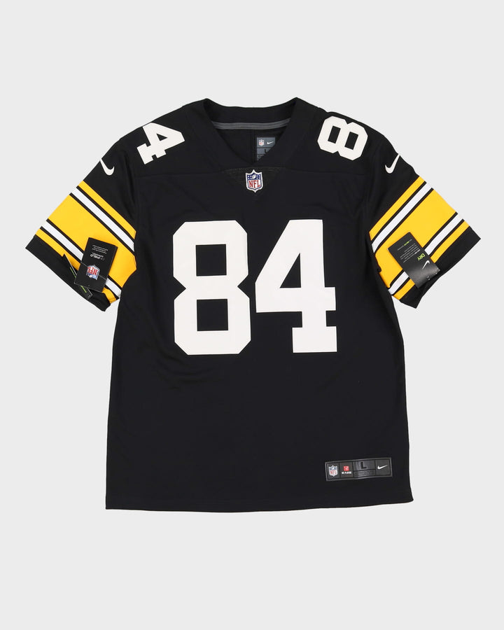 Deadstock With Tags Antonio Brown #84 Pittsburgh Steelers Stitched NFL Jersey - L