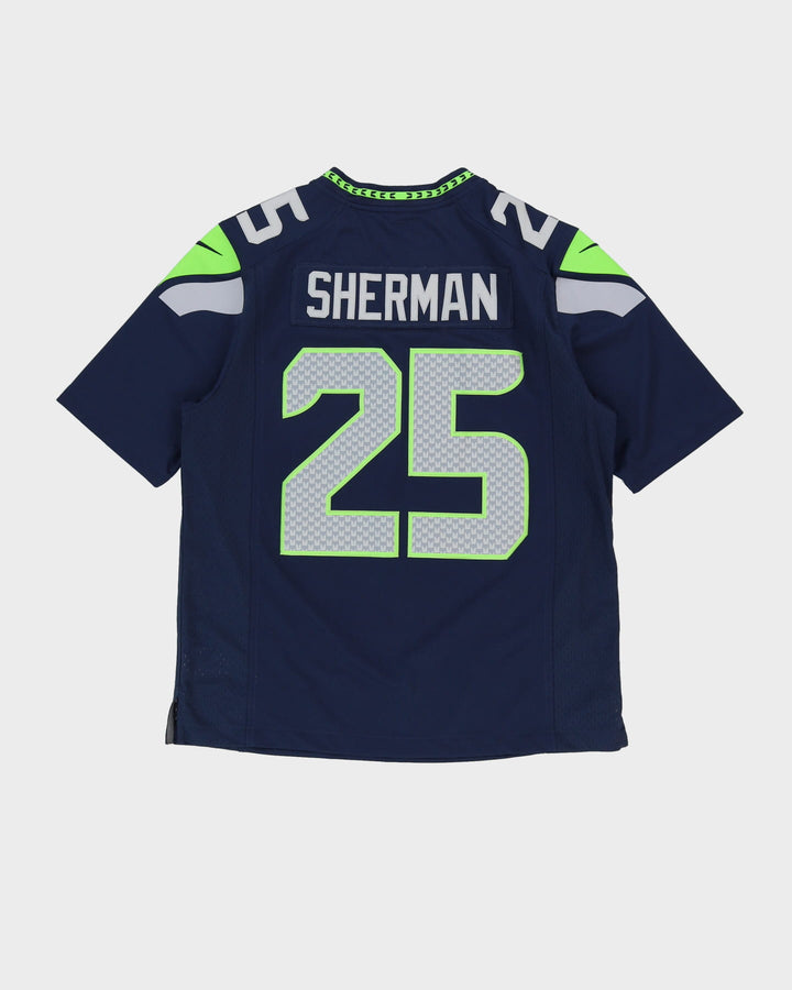Richard Sherman #25 Seattle Seahawks Stitched NFL Jersey - L