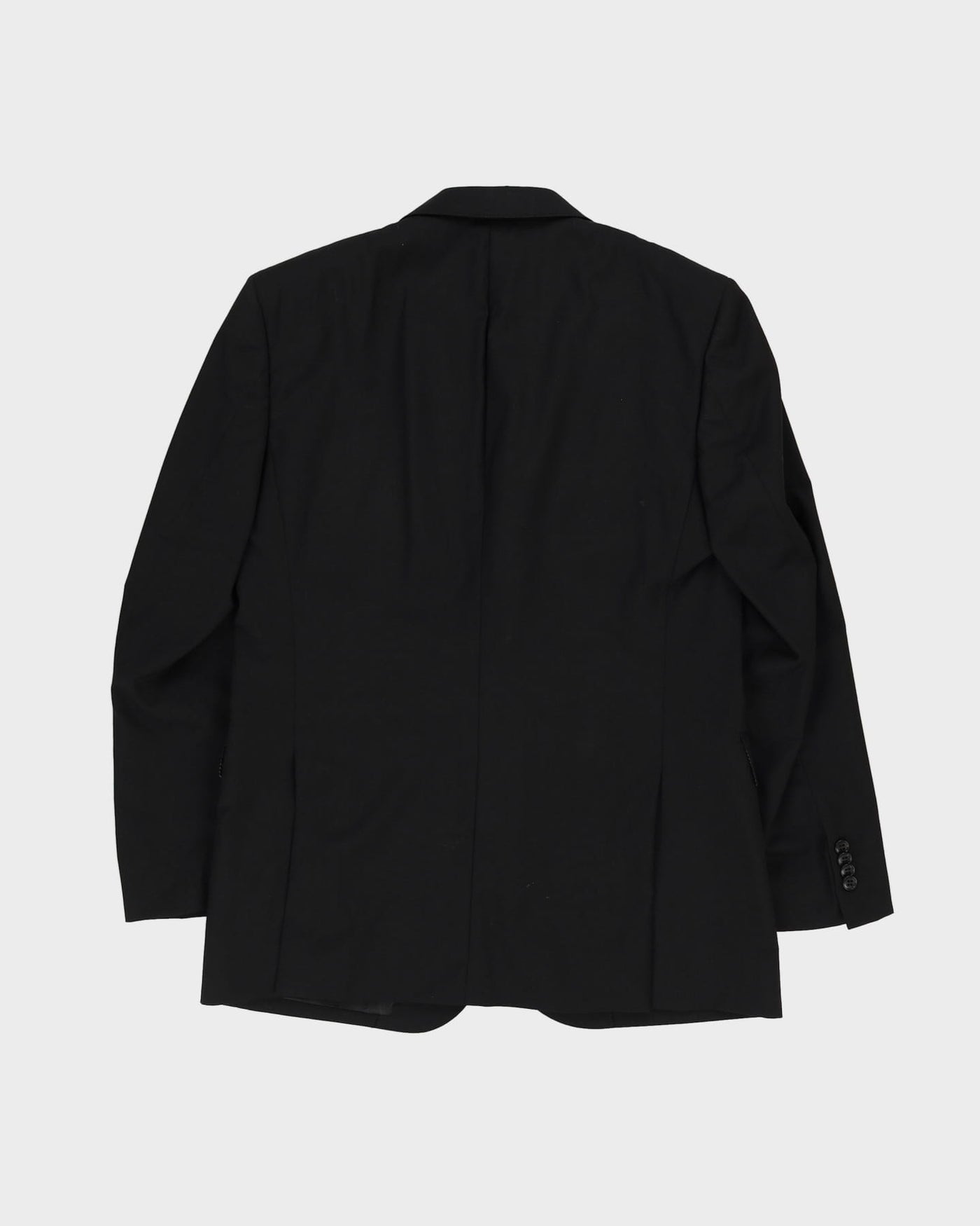Guy Laroche Black Wool Jacket And Trouser Suit - S
