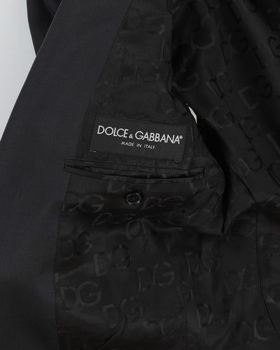 Dolce & Gabanna Black 2 Piece Suit - CH38 W32