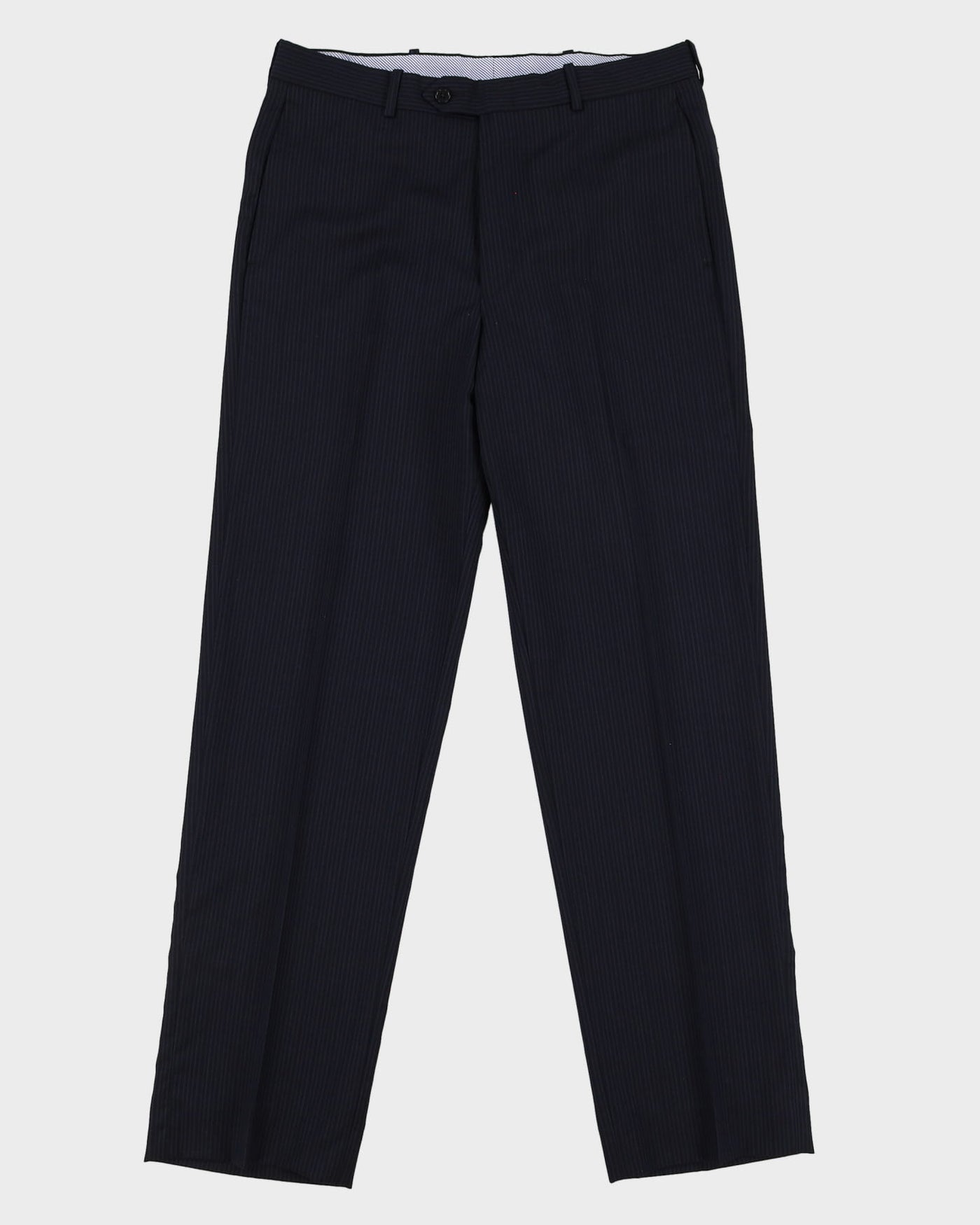 Tommy Hilfiger Navy Pinstripe Suit - CH38 W34