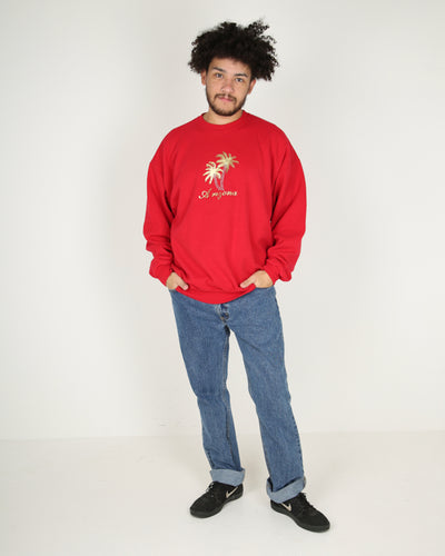 Arizona Red Sweatshirt -  XL
