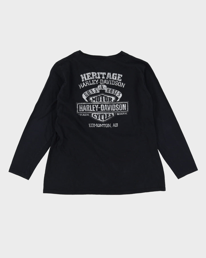 Harley Davidson X Guns N' Roses Black Long Sleeve T-Shirt - M