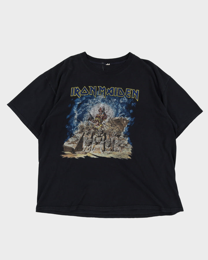 Iron Maiden 2008 Tour Black Band T-Shirt - XL / XXL