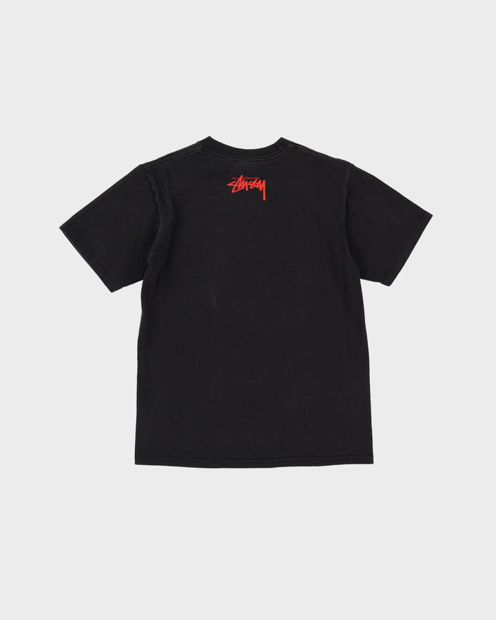 Stussy Got A Good Thing... Itz In Full Swing Black Graphic T Shirt - S