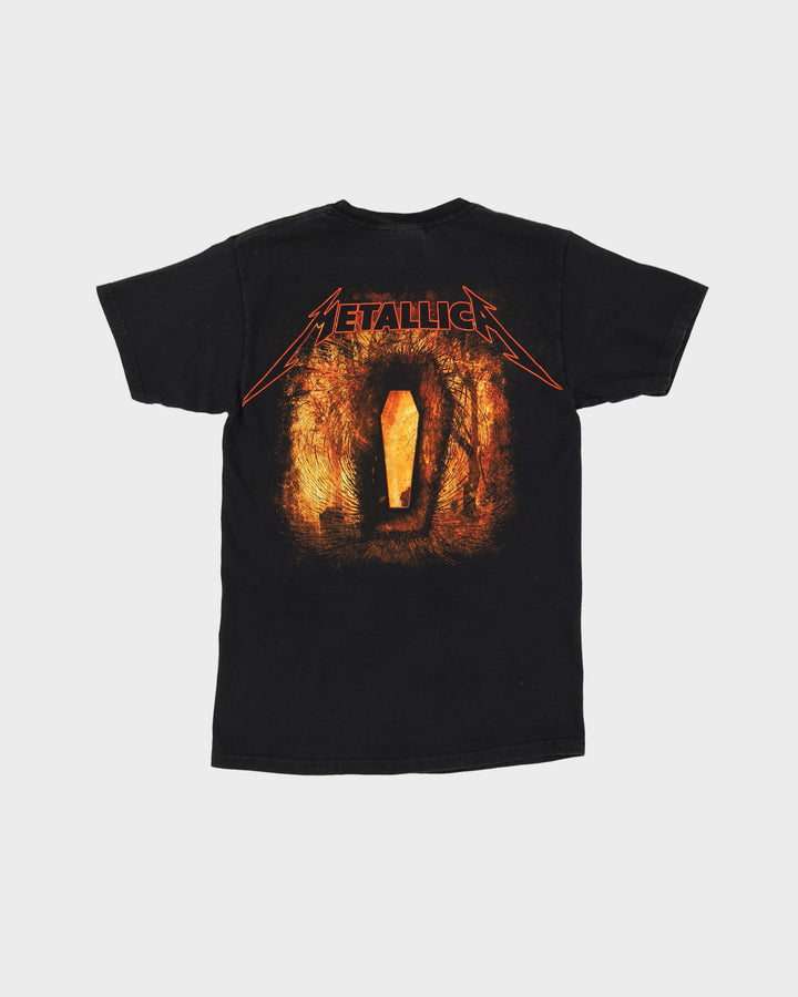 00s Metallica Death Magnetic Black Graphic Band T-Shirt - XS / S