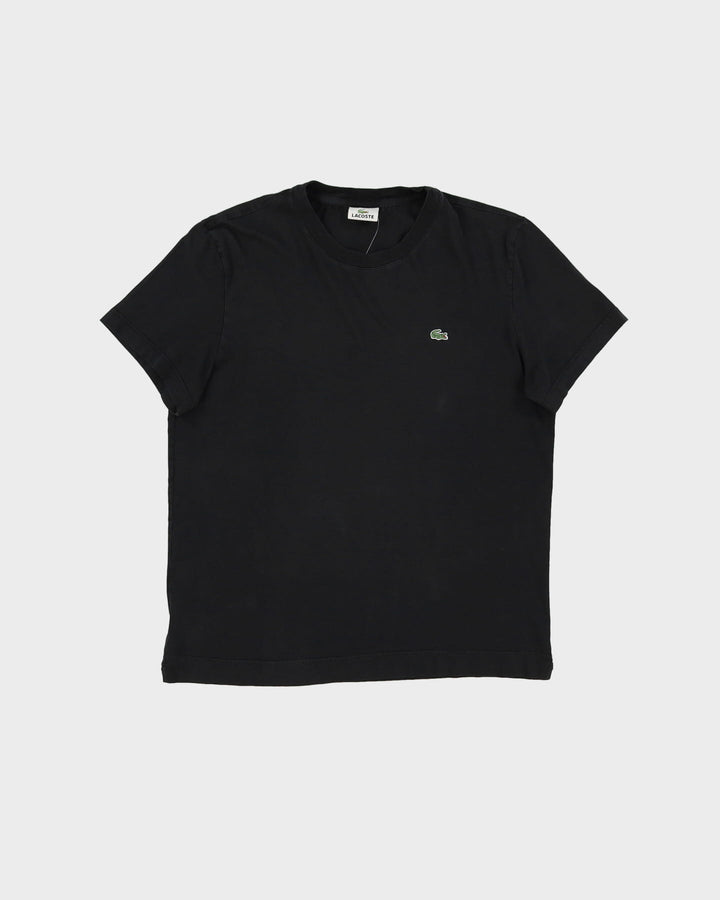 Lacoste Black Basic Logo T-Shirt - M