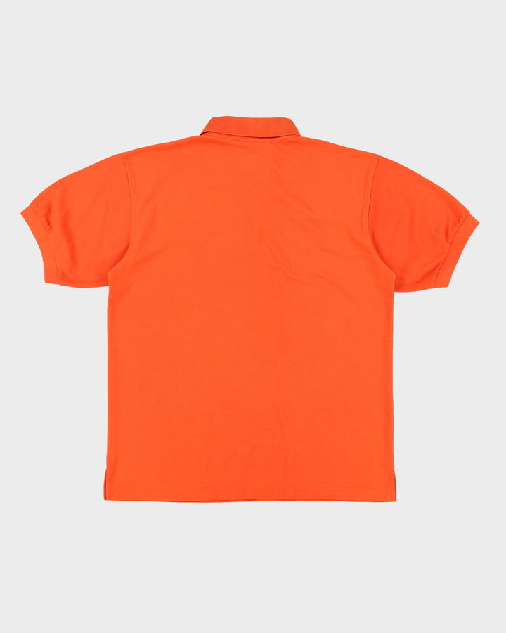 Lacoste Orange Polo Shirt - L