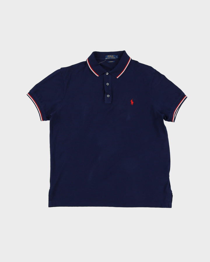 Polo Ralph Lauren Navy Polo Shirt - L