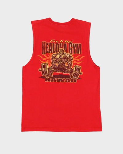 Kealoha Gym Red Vest - M