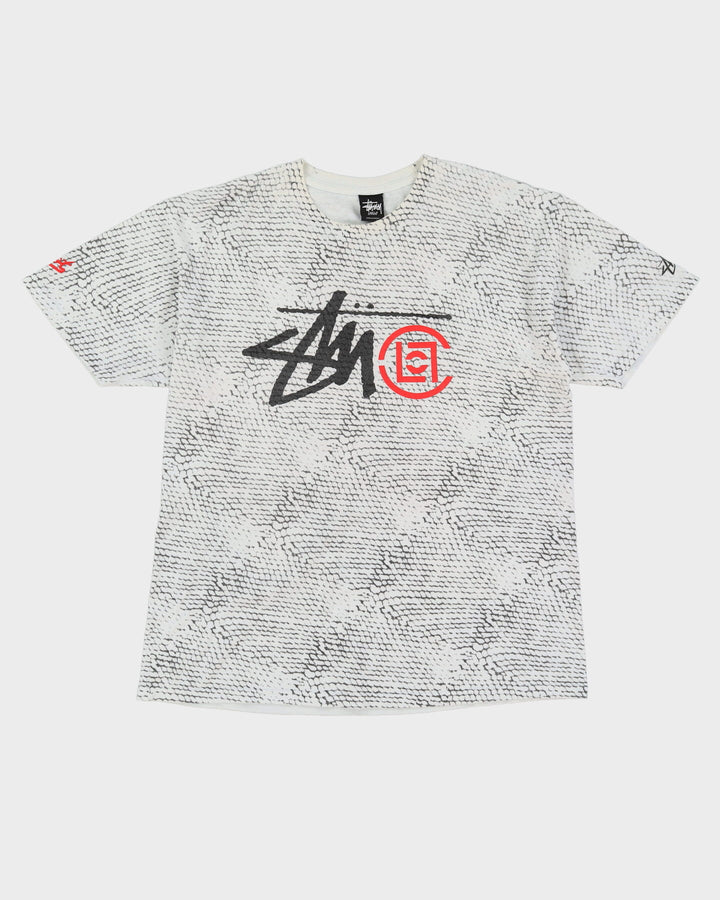 Stussy Year Of The Snake All Over Print T-Shirt - L