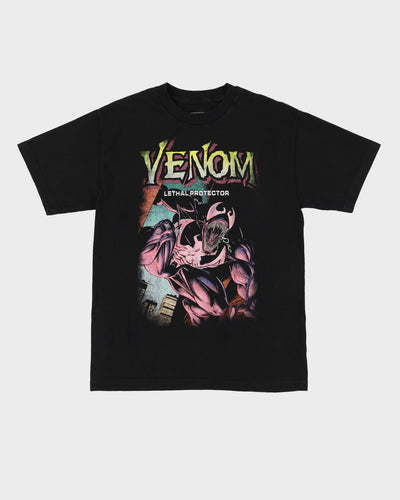 Marvel Venom Black Graphic T-Shirt - S / M