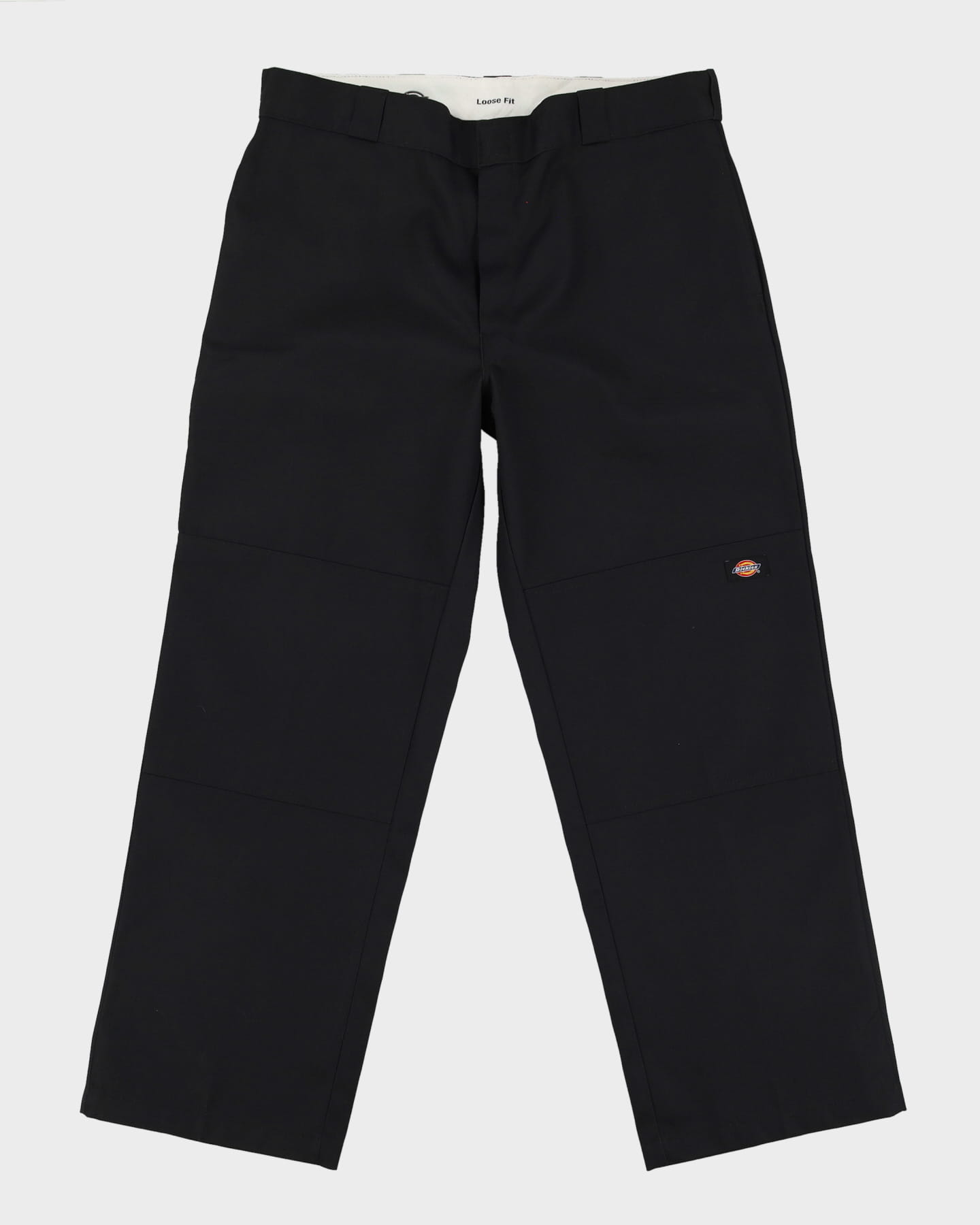 Vintage 90s Deadstock With Tags Dickies Black Double Knee Workwear
