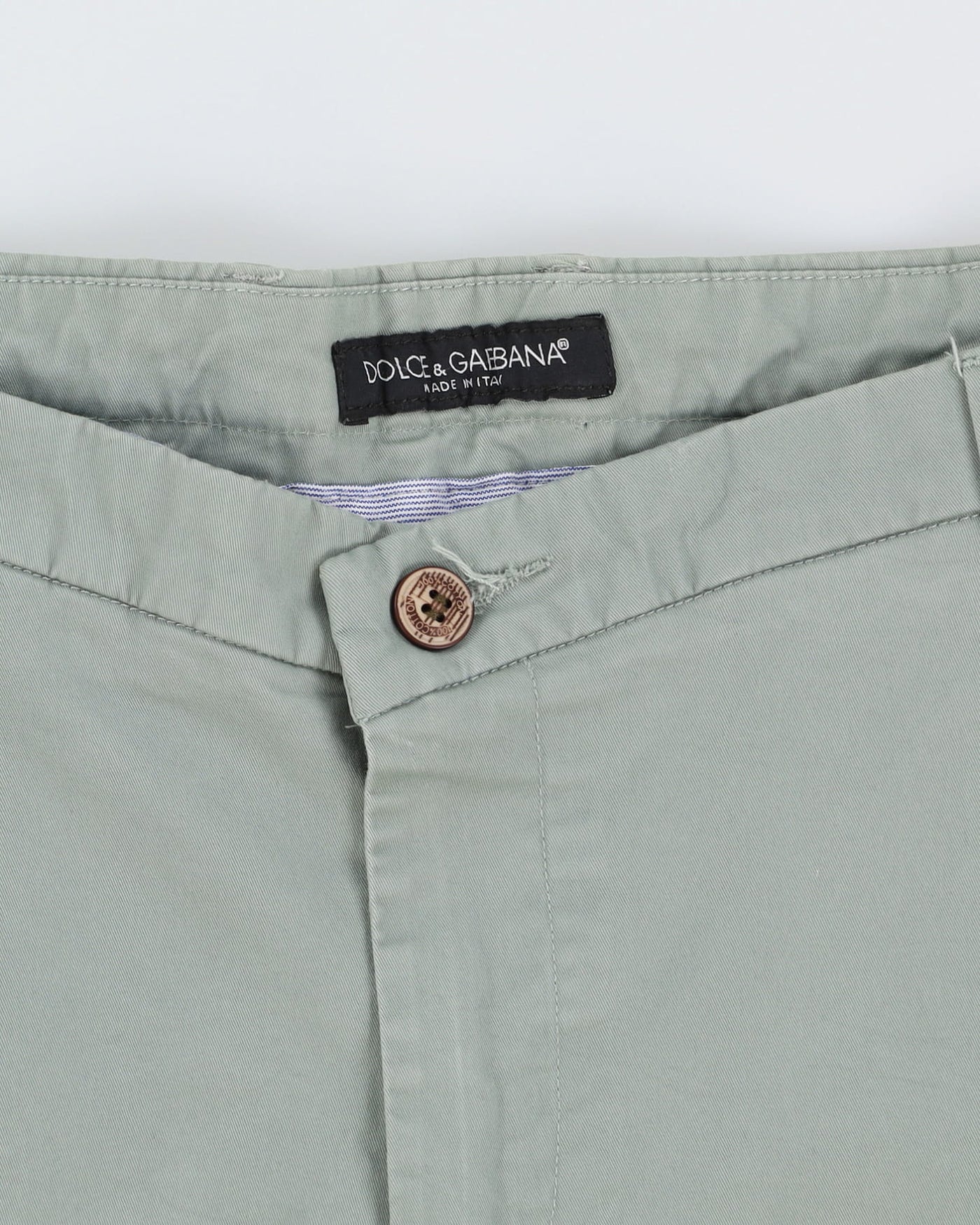 Dolce & Gabbana Green Casual Trousers - W36