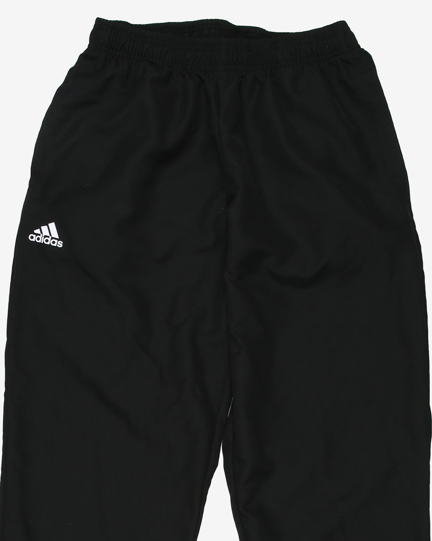 adidas black track trousers - w26