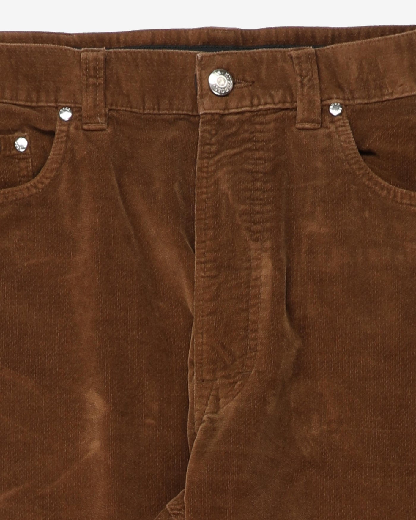 Vintage Hugo Boss Brown Casual Trousers - W35 L29