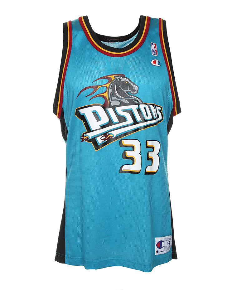 Vintage 90s Champion Detroit Pistons basketball jersey - L