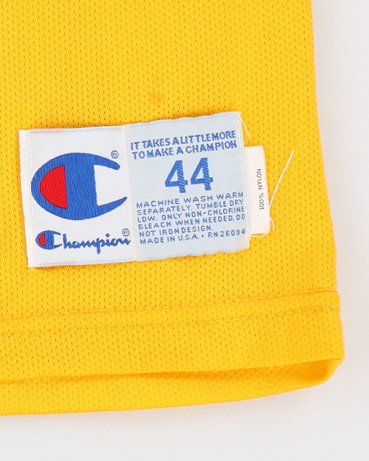 90s Champion Los Angeles Lakers Magic Johnson NBA All-Star Jersey - L