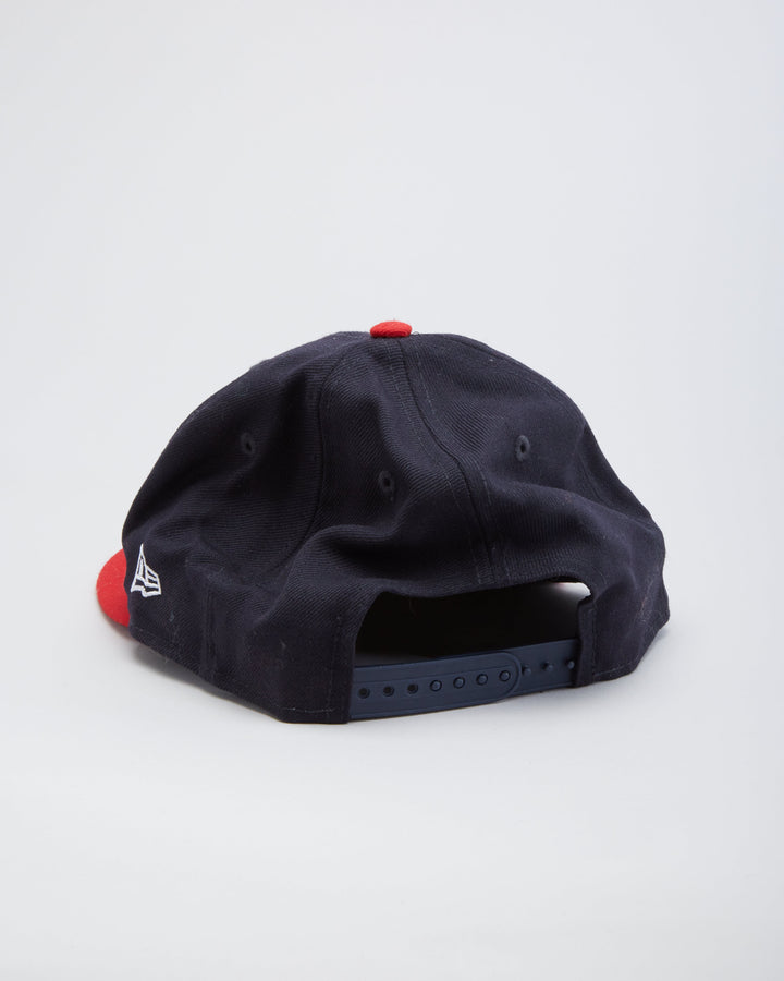 New Era MLB Atlanta Braves Navy / Red Snapback Hat - M / L